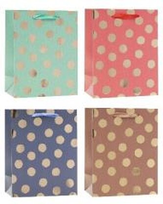 Torebka ozdobna TG 26x32x12cm mix ROZETTE