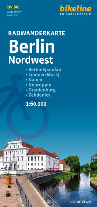 Radwanderkarte Berlin Nordwest RW-B01