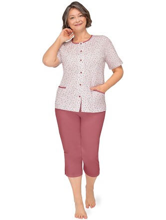 Piżama Martel Kasia I 265 kr/r M-3XL rozpinana bordowy M