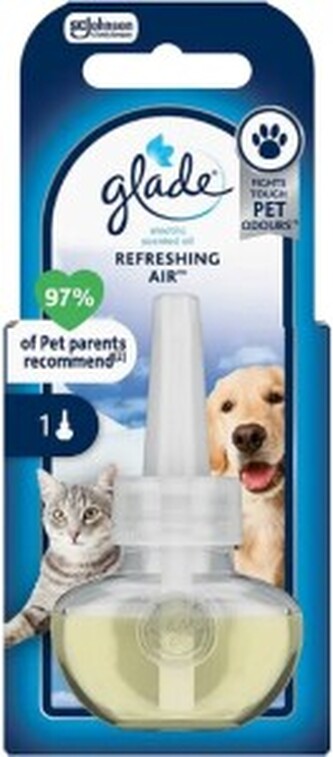 Glade Refreshing Air mazlíčci tekutá náplň do elektrického osvěžovače vzduchu 20 ml