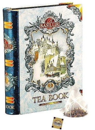 BASILUR Book Blue Pyramid malý plech I. 5x2g