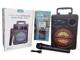 Głośnik z mikrofonem radio USB