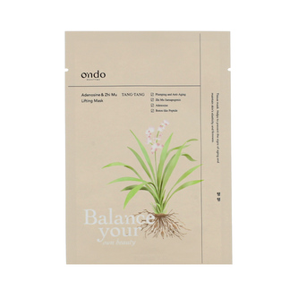 Ondo Beauty 36.5 TANG-TANG Adenosine & Zhi Mu Lifting Mask 25 g
