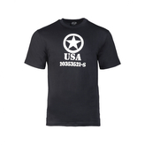 Triko Allied Star - černé, XXL