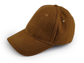 Bavlněná kšiltovka unisex vhodná k dozdobení - 1 ks - 26 béžová tm.