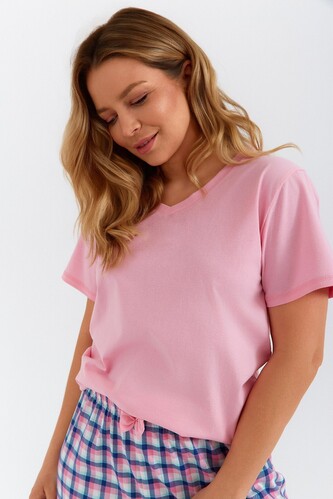 Piżama Taro Layla 3423 kr/r M-XL W25 damska różowy M