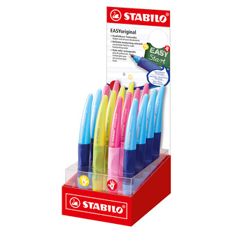 STABILO EASYoriginální kuličkový váleček - Stojan 16 ks