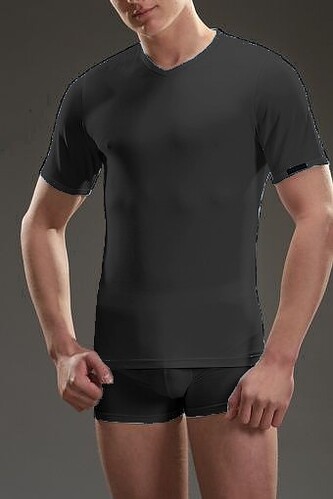 Koszulka Cornette 531 High Emotion kr/r M-2XL grafitowy XXL