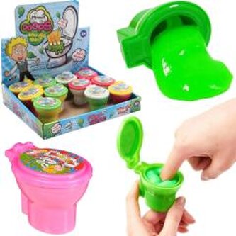 Masa magiczna slime muszla klozetowa MIX