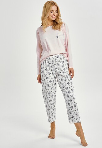 Piżama Taro Ella 3450 dł/r S-XL Z25/26 damska różowy M Piżama Taro Ella 3450 dł/r S-XL Z25/26 damska różowy M