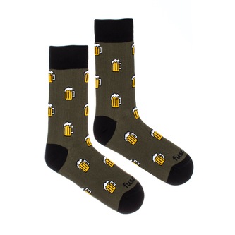 Ponožky Pojď na jedno Zelené L (43-46)