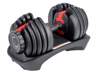 činky nastavitelné Acra sada 24 kg 15v1