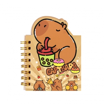 Notes na spirali A7/50k Capibara STARPAK 562601 Notes na spirali A7/50k Capibara STARPAK 562601