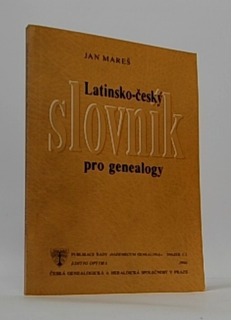 Latinsko-český slovník pro genealogy