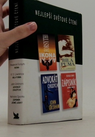 Nejlepší světové čtení(ikona,bílá puma,advokát chudých, zápisník