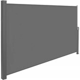 Boční výsuvná markýza 400x180 cm SPRINGOS AW0007 antracitová