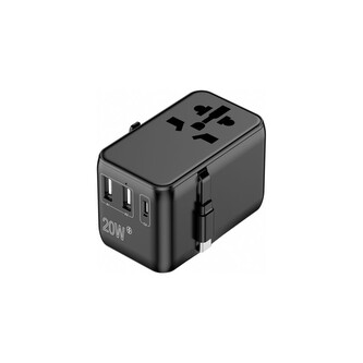 CROSSIO ChargeMe Adapter PLUS PD20W 2A+2C GaN III