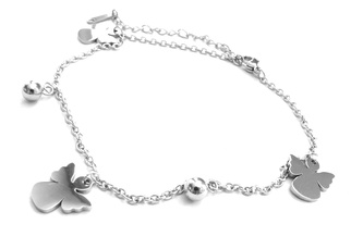 Steel Jewelry Náramek na nohu (kotník) anděl z chirurgické oceli NK090355