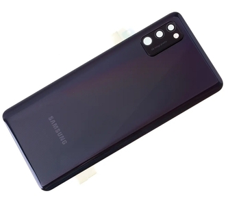 Samsung A415 Galaxy A41 kryt baterie + sklíčko kamery black