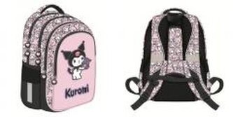 Plecak 4 komorowy Kuromi pink Plecak 4 komorowy Kuromi pink