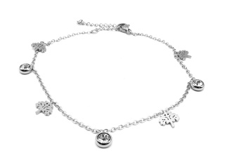 Steel Jewelry Náramek na nohu (kotník) STROM ŽIVOTA z chirurgické oceli NK090373