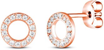 Náušnice Elorina Rose Gold