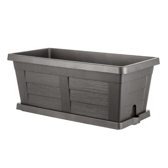 BAMA Set truhlík s podmiskou Legno 60cm, antracit