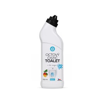 Přírodní octový čistič TOALET s vůní Mango 750 ml