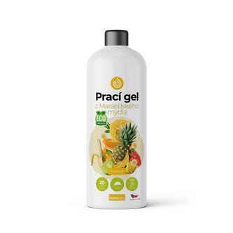 Prací gel z Marseillského mýdla pro citlivou pokožku Tropical 1L