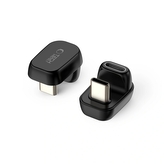 Adaptér TechProtect Ultraboost, USB C na USB C (male/female), barva grey