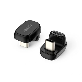Adaptér TechProtect Ultraboost, USB C na USB C (male/female), barva grey