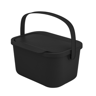 POJEMNIK UNIWERSALNY 23,5X18,5X13CM 4,5L CZARNY