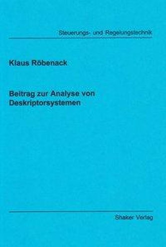 Beitrag zur Analyse von Deskriptorsystemen