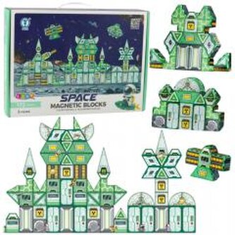Klocki agnetyczne kosmos 172el