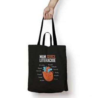 Torba bawełniana - Mam serce literackie