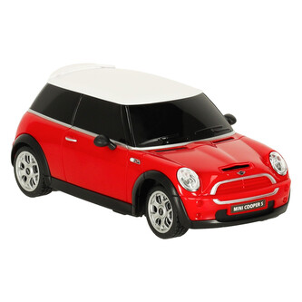 Rastar RC auto MINI Cooper S 1:24 červený