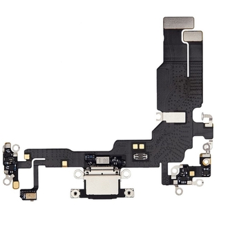 Flex iPhone 15 nabíjecí konektor black