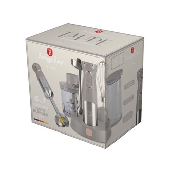 BERLINGERHAUS Tyčový mixér akumulátorový 200W Taup Collection BH-9558