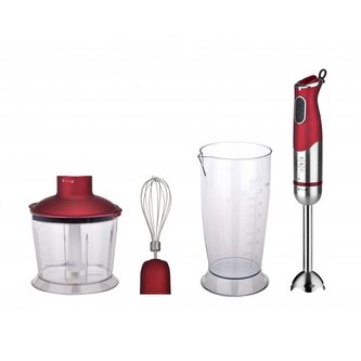 BRAVO Tyčový mixér Joe B-4600, červený