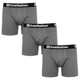 3PACK pánské boxerky Horsefeathers Dynasty heather antracite (AM067B) M