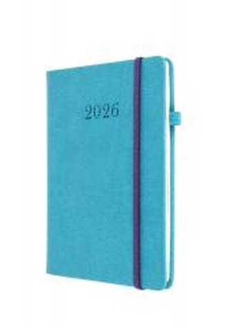 Terminarz 2026 tygod. 13x18,4cm Krokodylek MIX