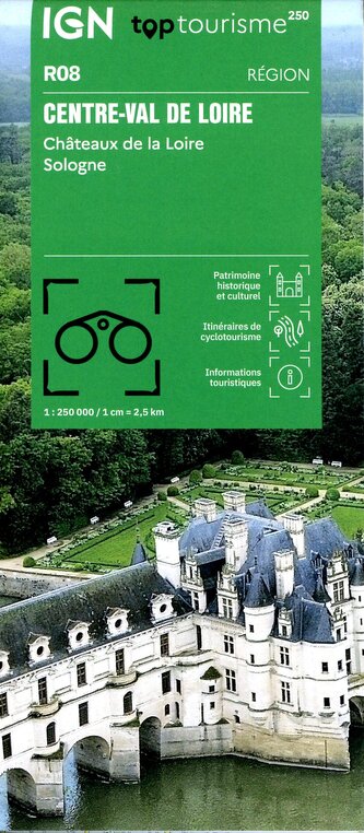 R08 Centre - Val de Loire 1:250000