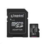Kingston paměťová karta 64GB Canvas Select Plus Gen 3 microSDXC 150R A1 C10 Card + ADP