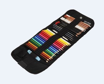 Zestaw artystyczny w zawijanym etui 8891/5