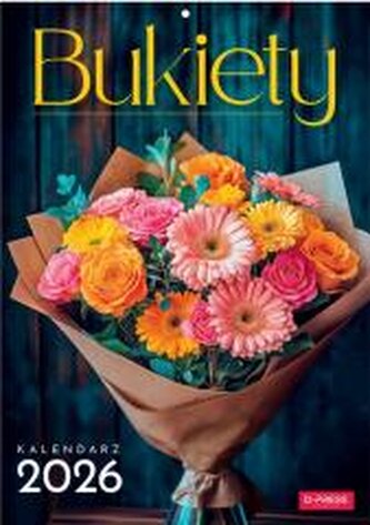 Kalendarz 2026 A4 Wieloplanszowy Bukiety