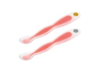 Lžičky s tepelným senzorem 2 ks Red