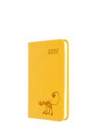 Terminarz 2026 tygod. 8x13cm Tafelek MIX