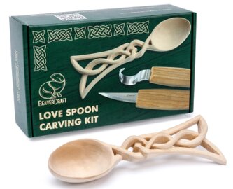 Dárková vyřezávací sada BeaverCraft - Keltská lžíce