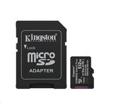 Kingston paměťová karta 512GB Canvas Select Plus Gen 3 microSDXC 150R A1 C10 Card + ADP