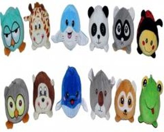 Zwierzęta 2w1 13cm MIX